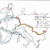 Click para ampliar. Imperio romano,rutas